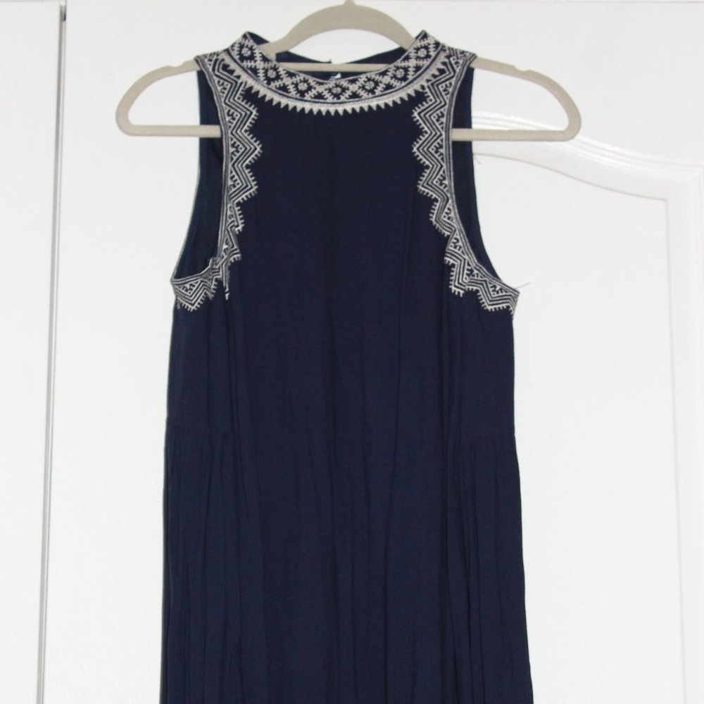 She + Sky  High Neck Dress